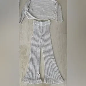 Free People Sweaters Free People Imogen Sweater Set Beige Size